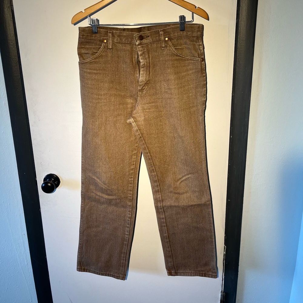Wrangler Brown Cowboy Cut 0936